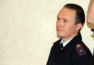 Начальник штаба Тайшетского ОМВД майор внутренней службы Дмитрий Ивчик